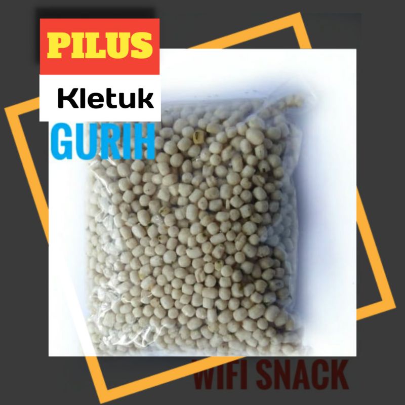 

Pilus Kletuk Khas Tegal Kucai Tik tak 1 Kg Makanan Ringan