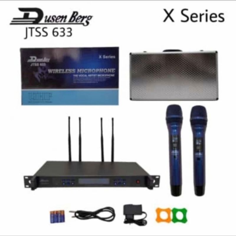 Mic Wireless DUSENBERG JTSS 633 X SERIES 2 Microphone Wireless UHF