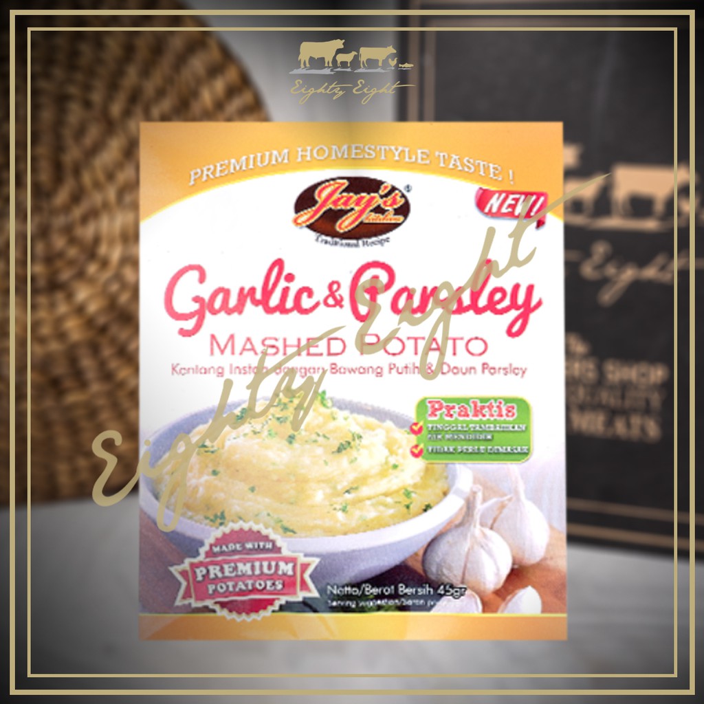

JAYS GARLIC & PARSLEY MASHED POTATO