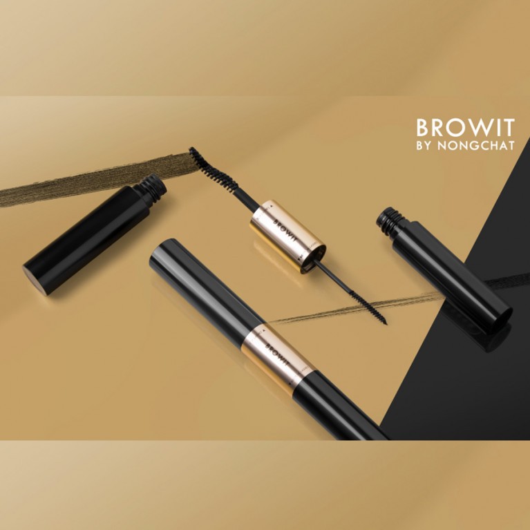 Browit Professional Duo Mascara by Nongchat | Maskara Waterproof Thailand