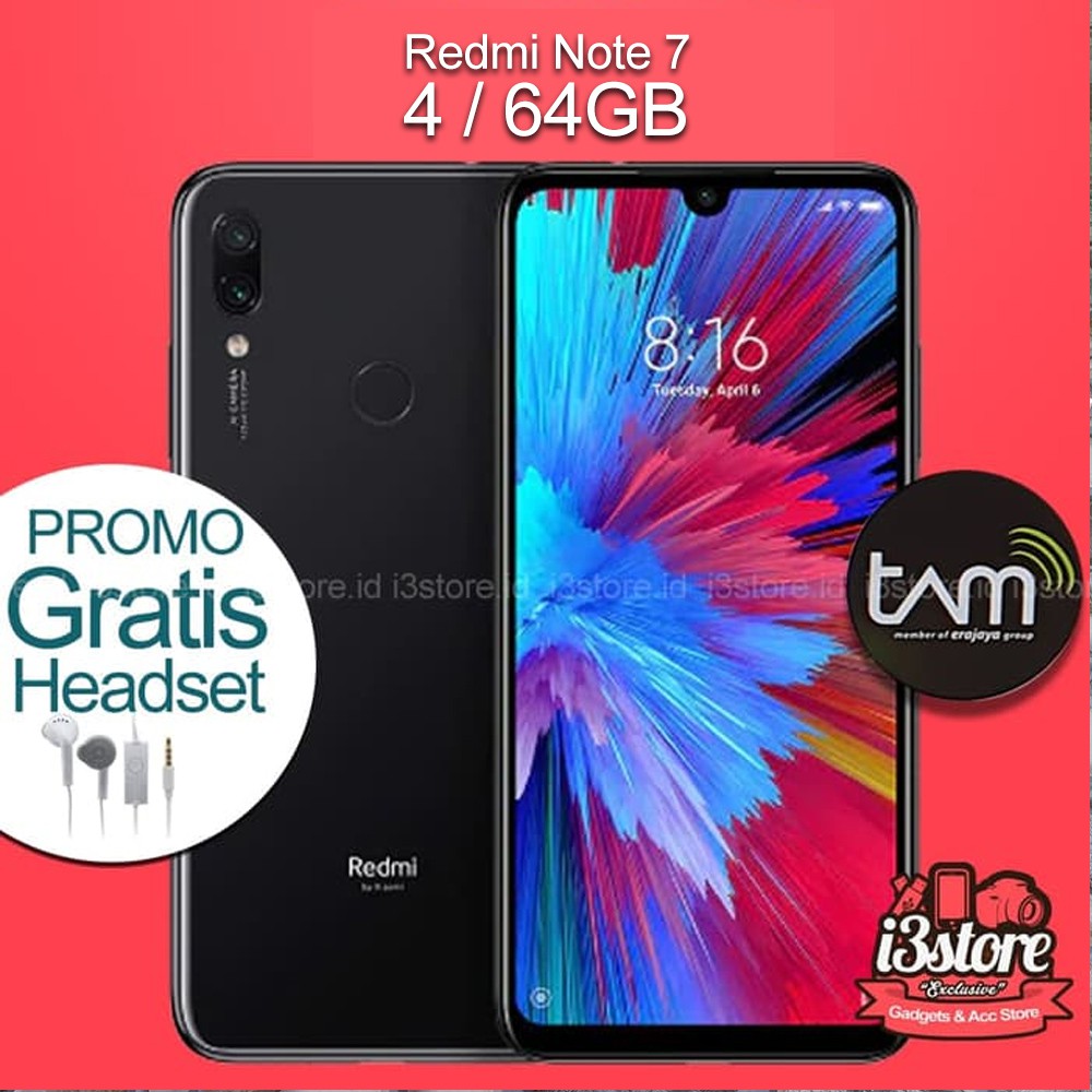 Harga Xiaomi Redmi Note 7 Ram 4gb Rom 64gb Spesifikasi Agustus