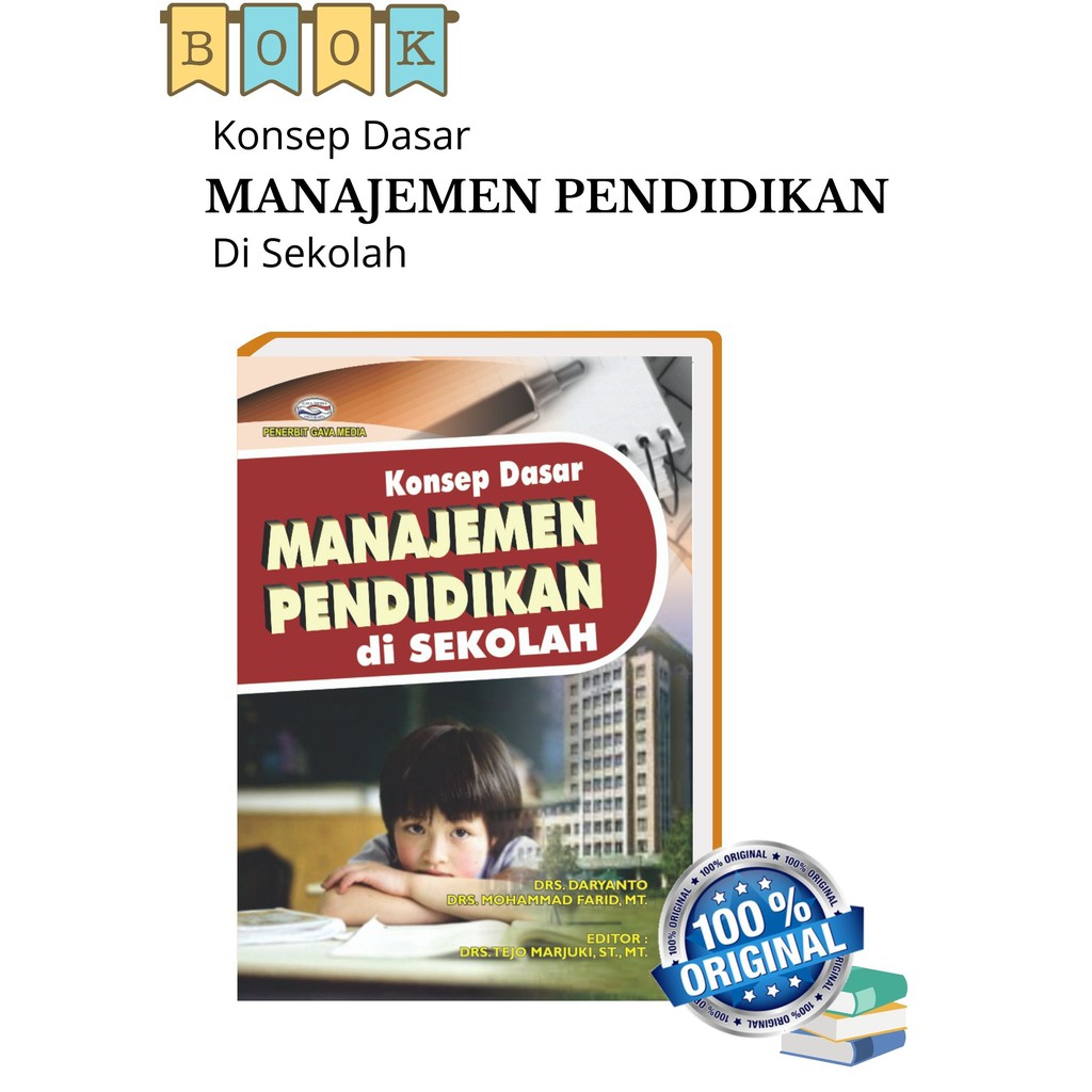 Jual Konsep Dasar Manajemen Pendidikan Di Sekolah | Shopee Indonesia