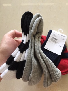 Promo Original Kaos  Kaki Uniqlo  Boys Anak  Laki Laki Socks 