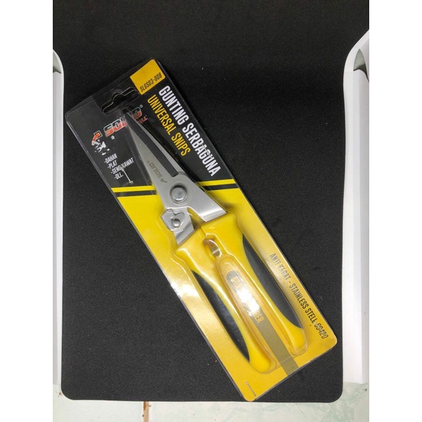 

Gunting Solid Bull Serbaguna 8" Stainless Stell