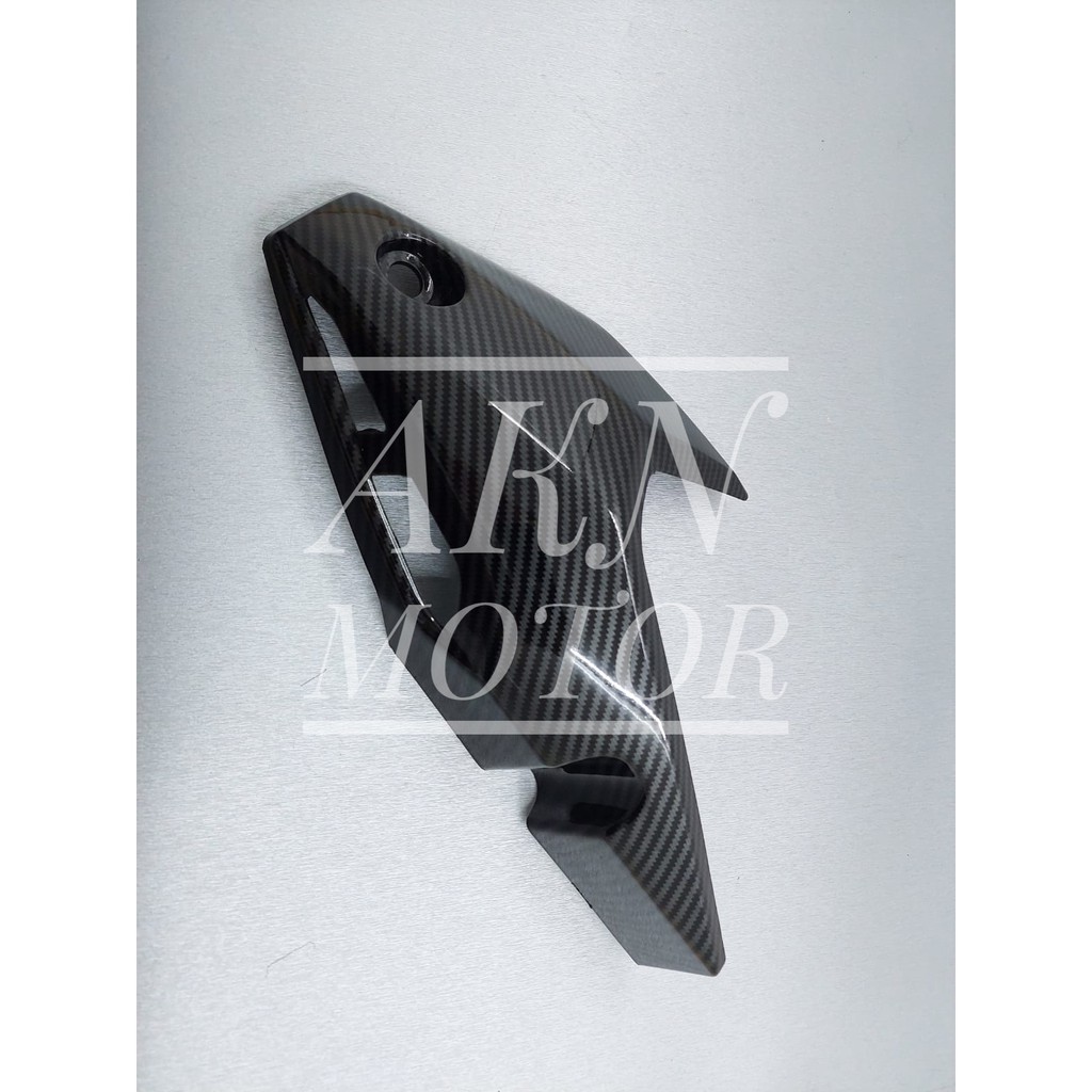 cover tutup / pelindung knalpot carbon Honda adv 150 pnp