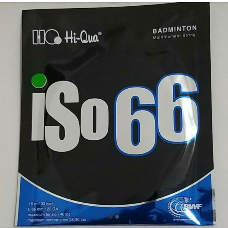Senar Badminton HIQUA Iso 66 - ORI