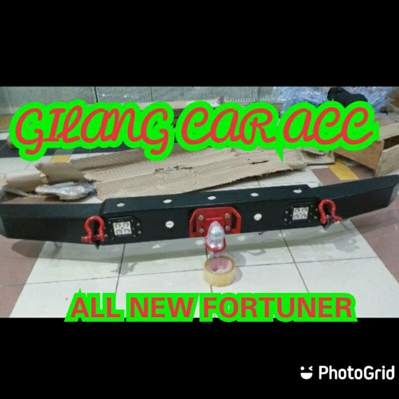 Towing Pengaman Bumper Depan All New Fortuner 2016-2020