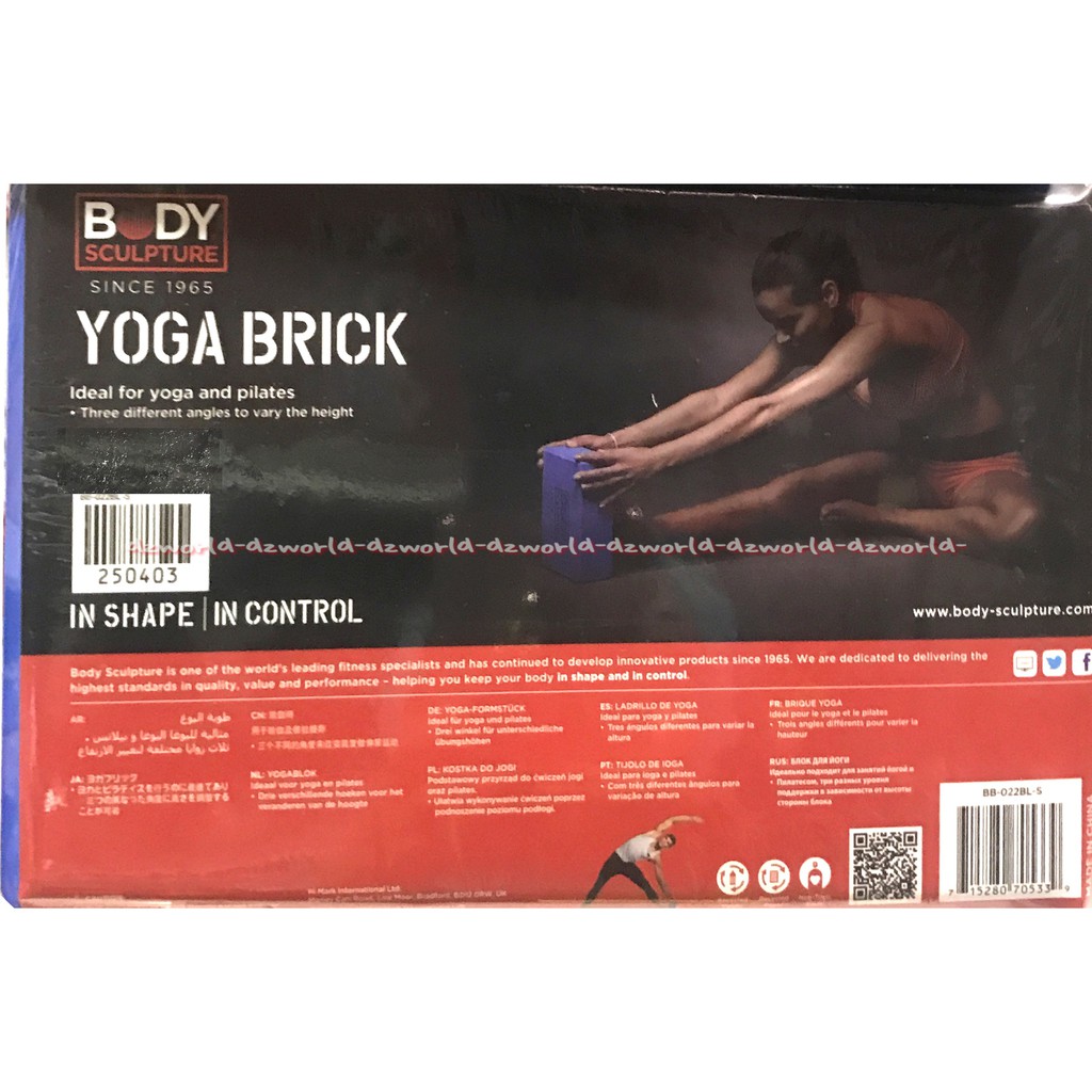 Body Sculpture Yoga Brick Alat Balok Yoga