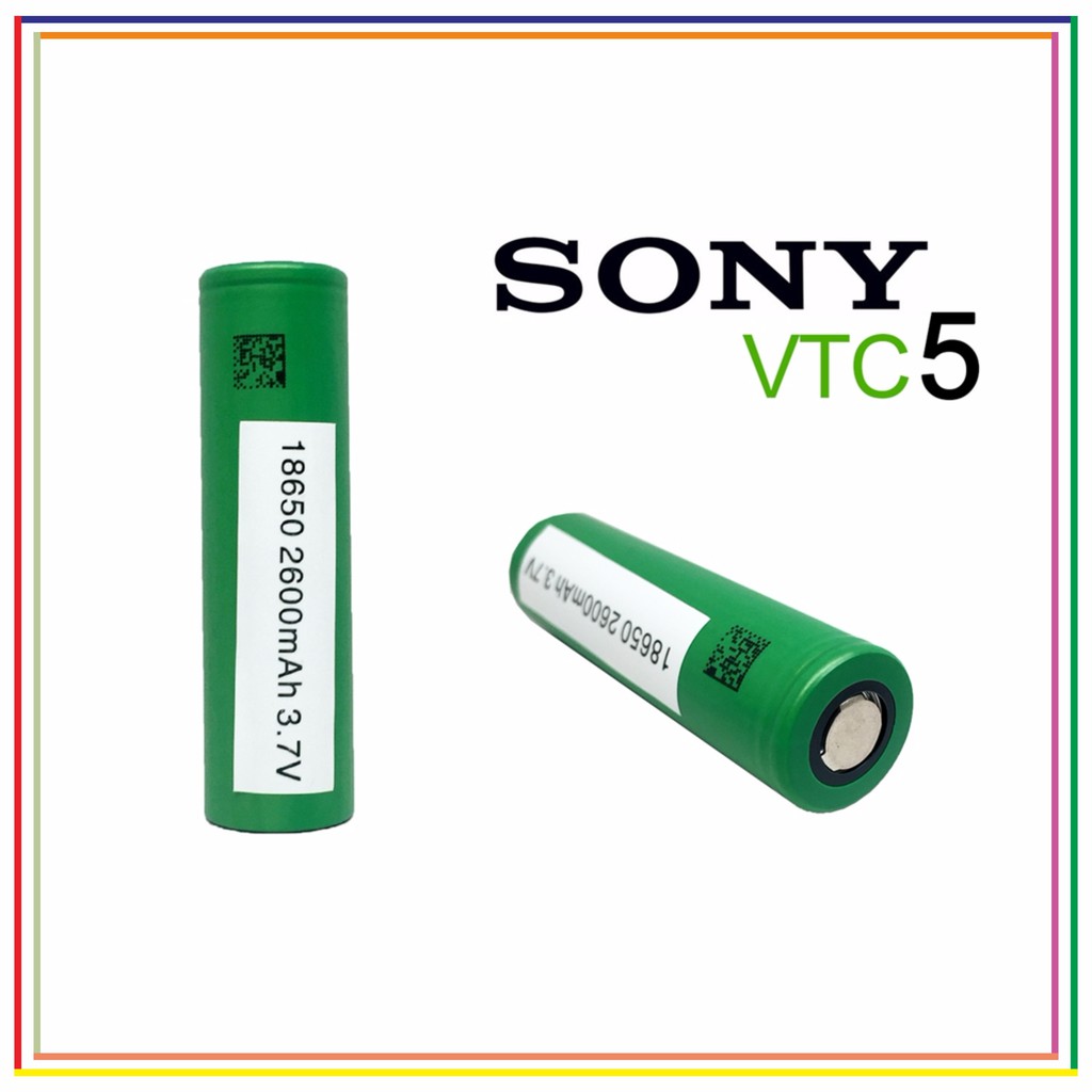 BATERAI 18650 SONY VTC 5 2600mAh - AUTHENTIC