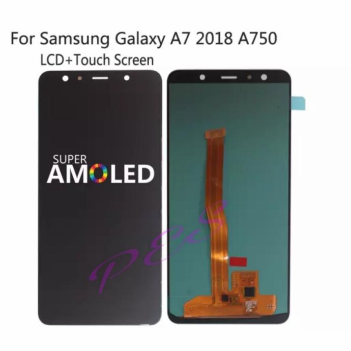 LCD TOUCHSCREEN SAMSUNG GALAXY A7 2018 / A750 - AMOLED