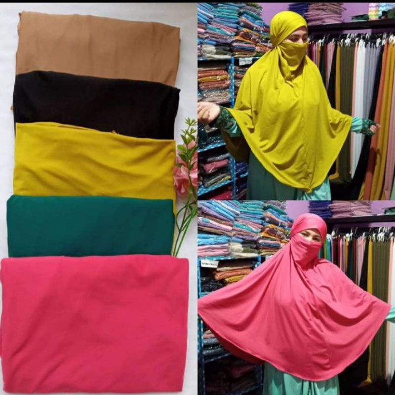Jilbab cadar|| French khimar jersey || Jilbab Tali