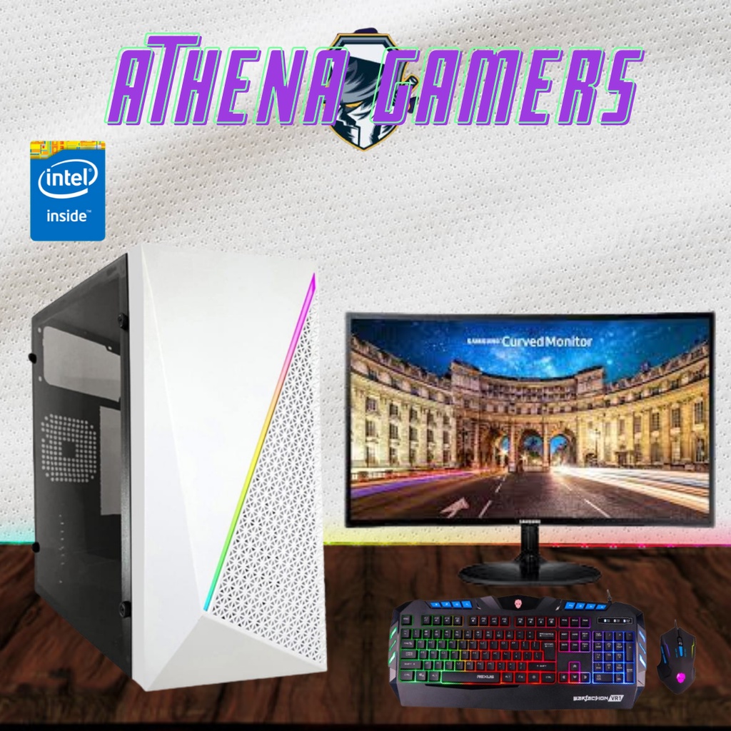 PAKET LENGKAP MONITORPC RAKITAN GAMING AMD A8 7680 | A6 | VGA SETARA R7|RAM 8GB SIAP GAMING  || Athe