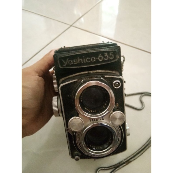 Kamera Antik Yashica 635 made in Japan 1958