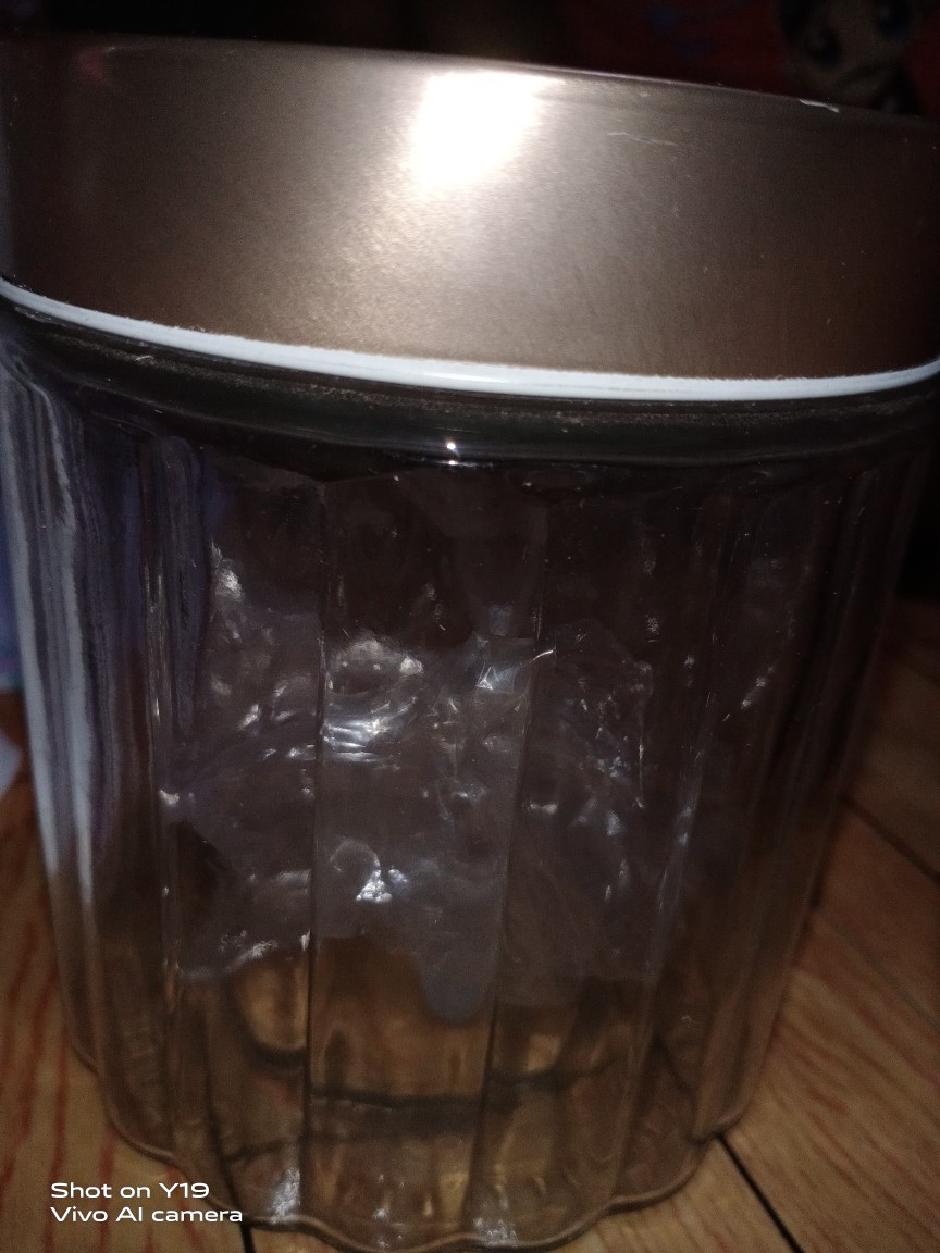 Toples Kaca Dinasty Motif Garis Ukuran Kecil Pl 003