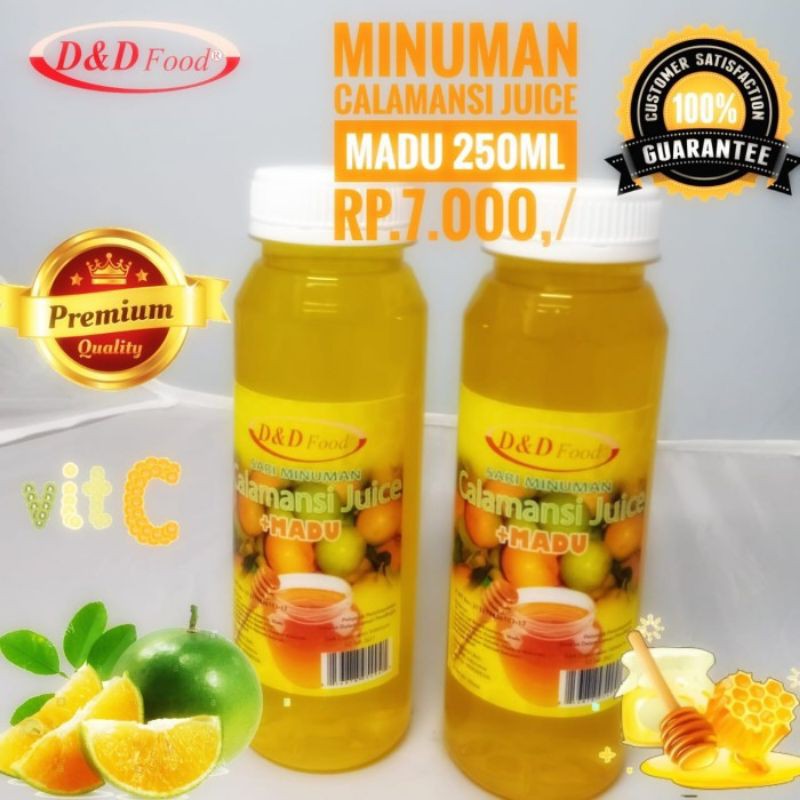 

Sari minuman kalamansi + madu /jeruk kunci /lemoncui 250ml