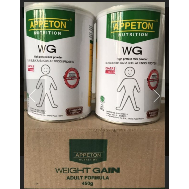 

Appeton Weight gaun Adult susu untuk menambah berat badan