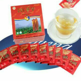 

korean red ginseng 20 sachet - teh ginseng korea
