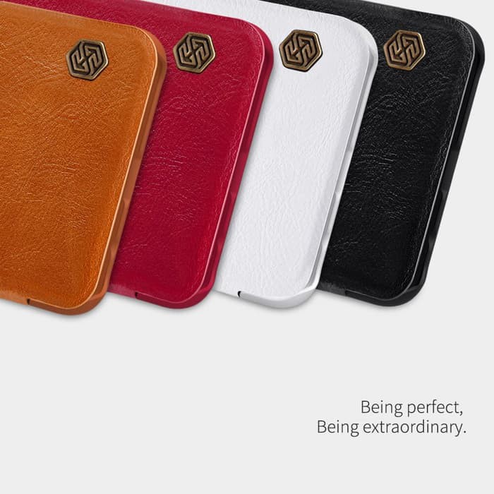 Flip Cover SAMSUNG Galaxy S10e Nillkin Qin Leather Flip Hard Case Original