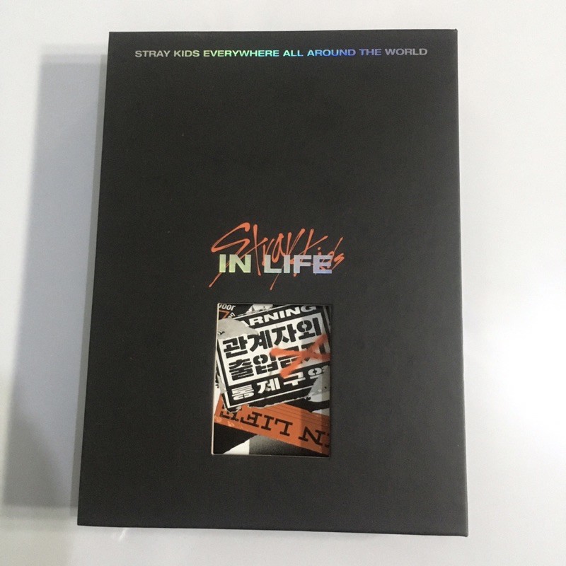 [BOOKED] album only stray kids inlife limited ver. official album skz unsealed