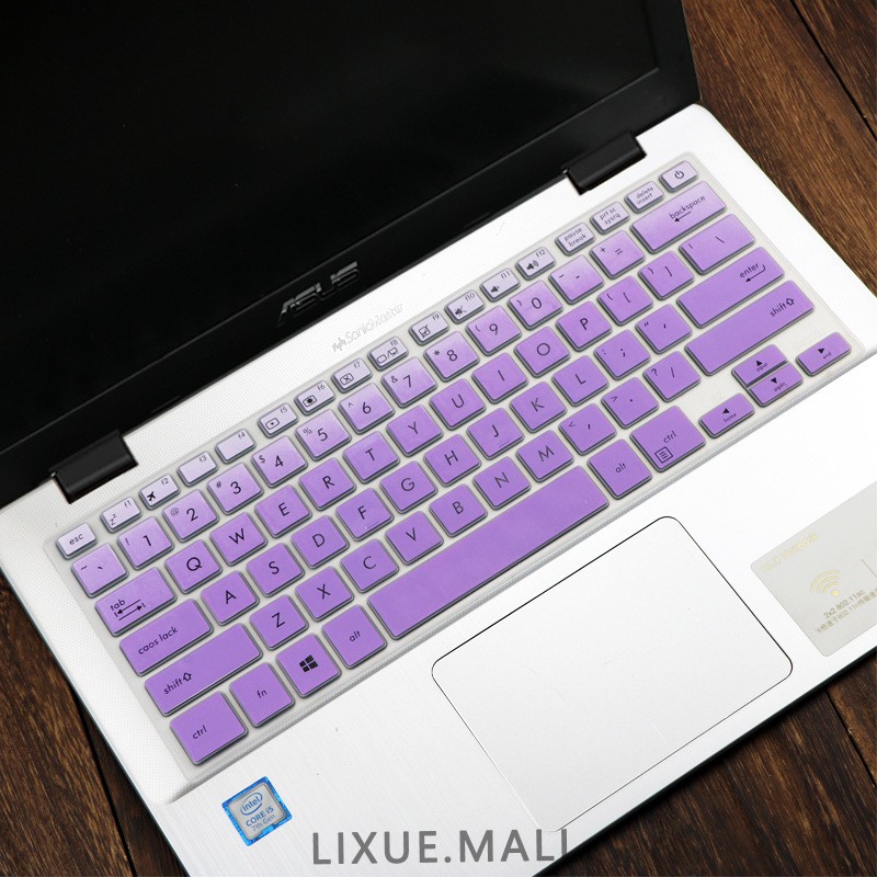 Lixue Pelindung Keyboard Asus X411Uf X407Ub X407Ma X405Ur 14 &quot;Bahan Silikon Lembut