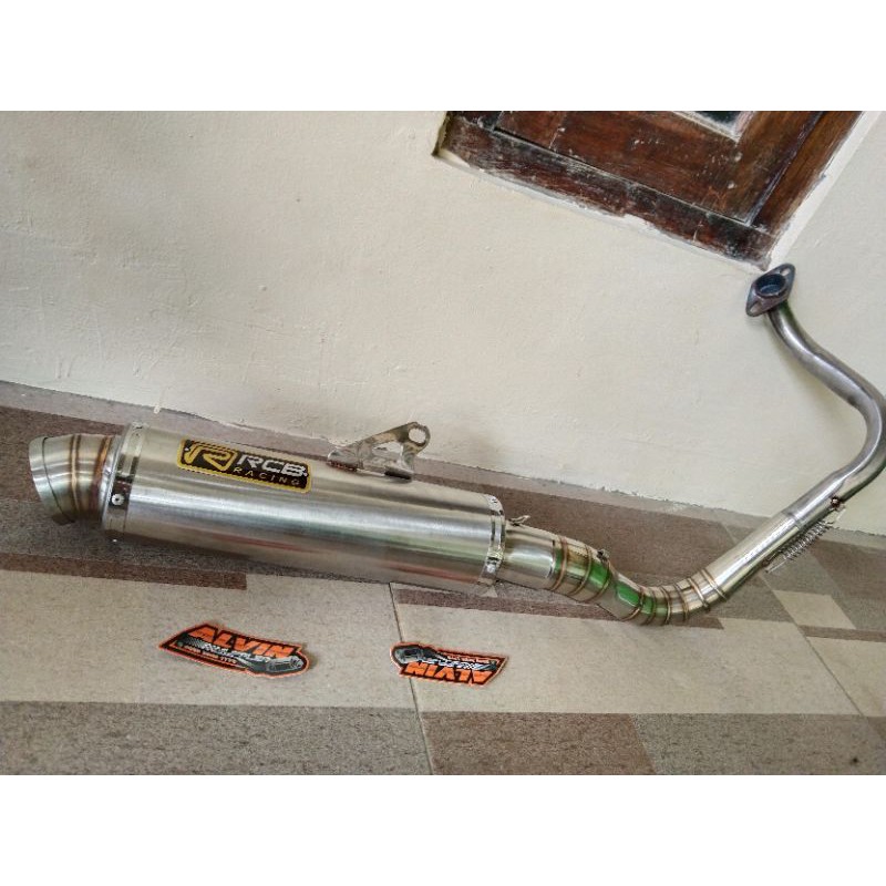 KNALPOT RCB LEHER ATAS PNP BEAT SCOOPY VARIO PCX