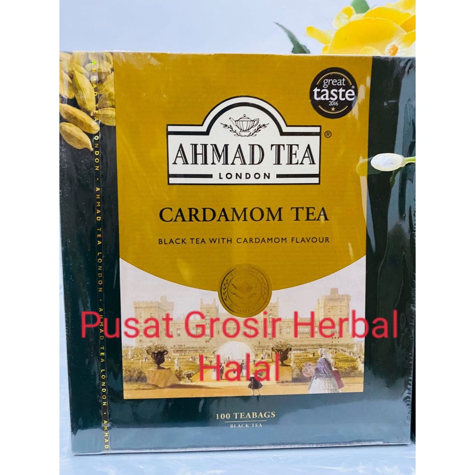 

Ahmad Tea London With cardamom 100 Teh Celup Kapulaga + Black Tea