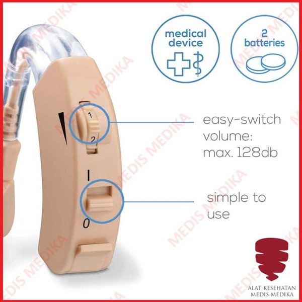 Hearing Aid HA 20 Beurer Alat Bantu Dengar Pendengaran Lansia Manula Anak Centel Cantol  HA20