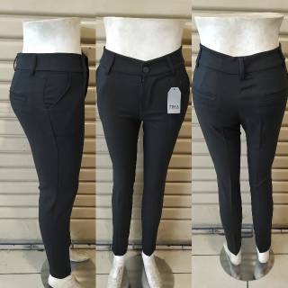  Bisa COD Celana  Kerja  Wanita  Slimfit Model Pensil  Hitam 