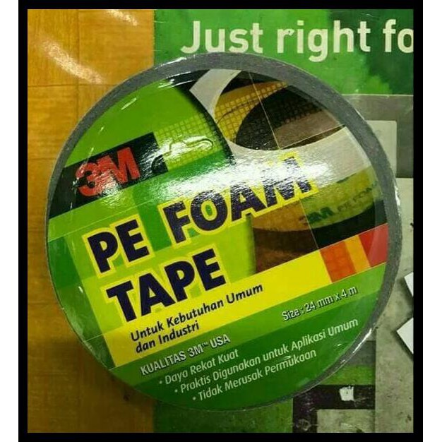 

Baru Double Tipe 3 M Pe Foam Tape Original 24Mmx4M