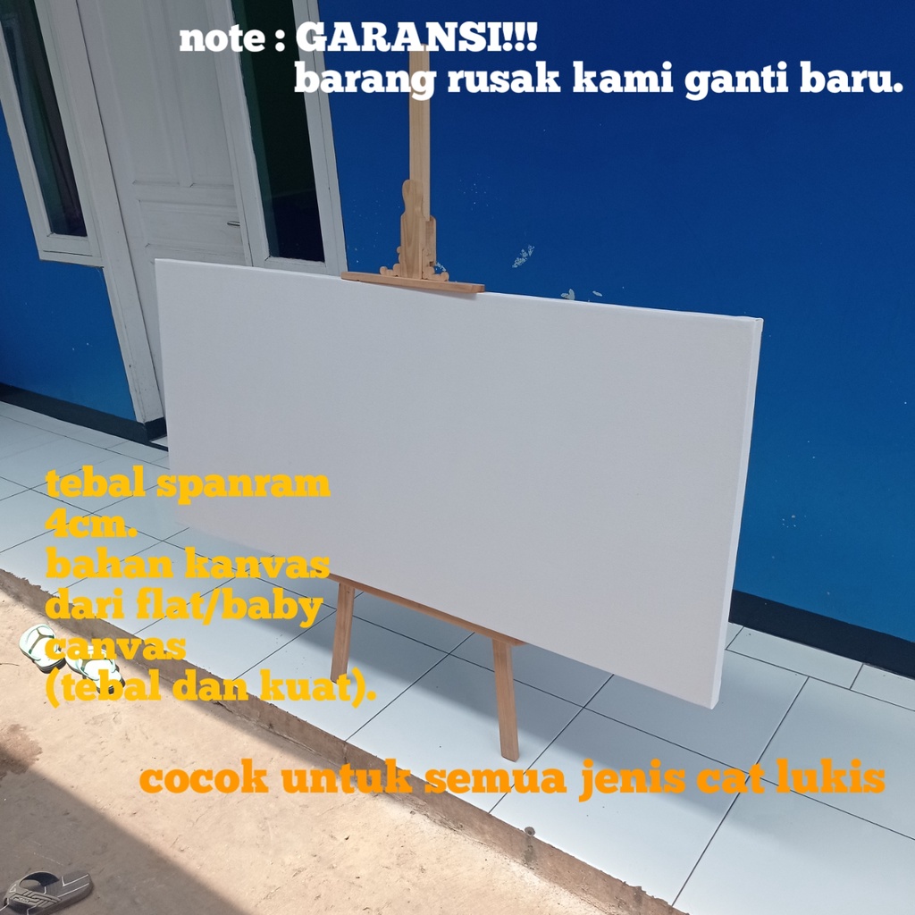 

kanvas lukis besar 70x170cm canvas lukis big jumbo 170x70cm