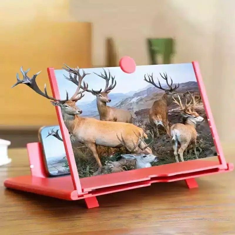 Kaca Pembesar Layar Hp 3D 14" inch / Enlarged Screen 3D Magnifier Bracket