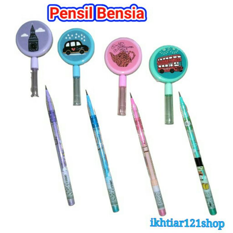 

Pensil Bensia/Pencil Bensia Lantu Susun Sambung Lucu Unik
