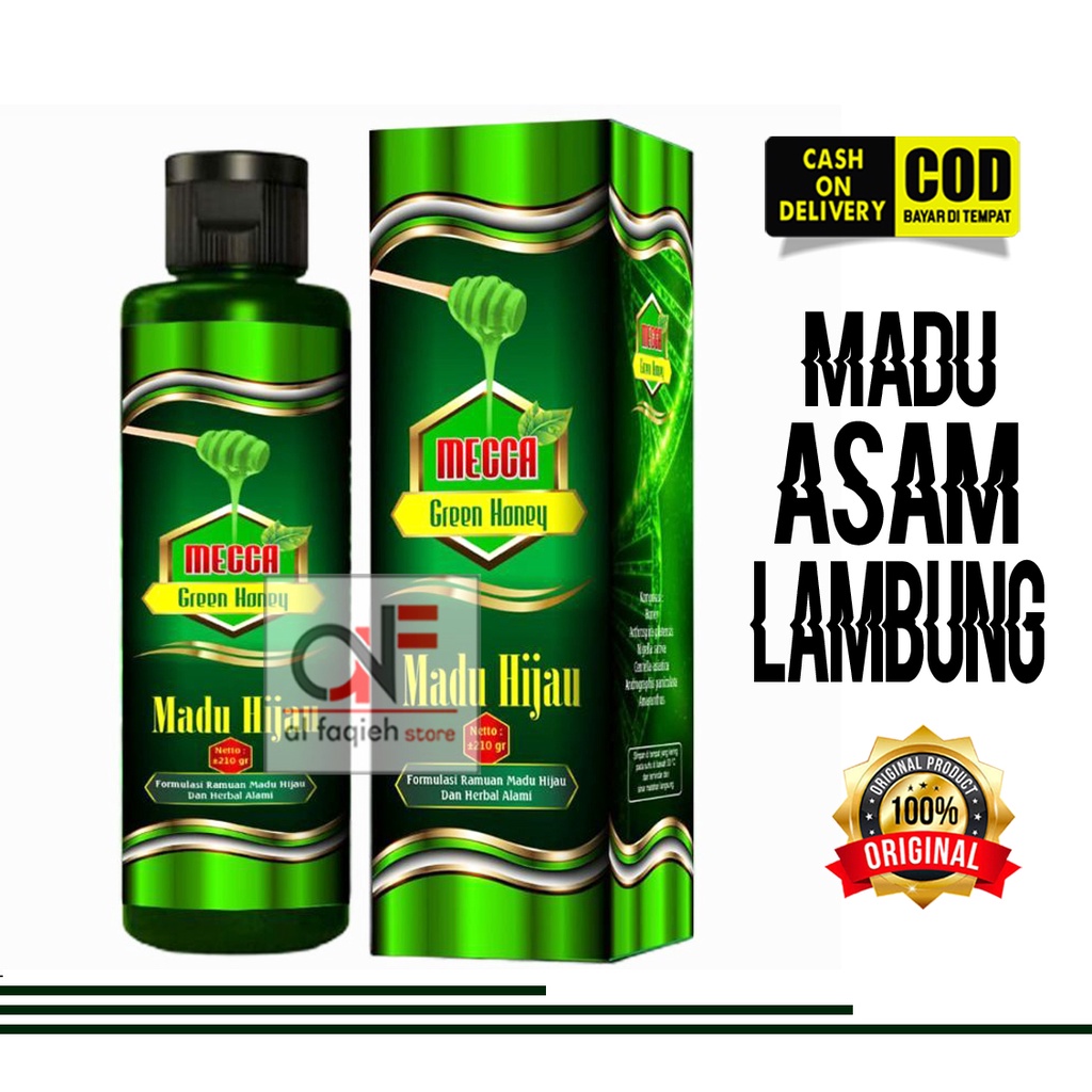 Madu Hijau Mecca GReen Honey 210 gr