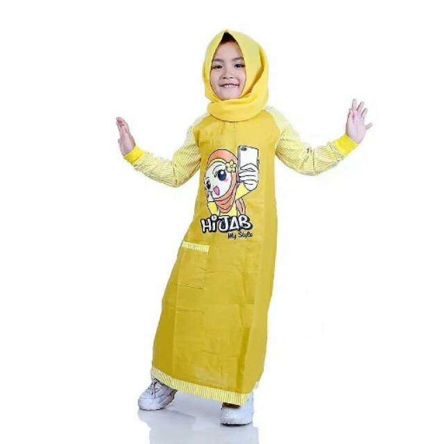 GAMIS ANAK (no include hijab) | GAMIS ANAK KARAKTER | GAMIS ANAK DAILY