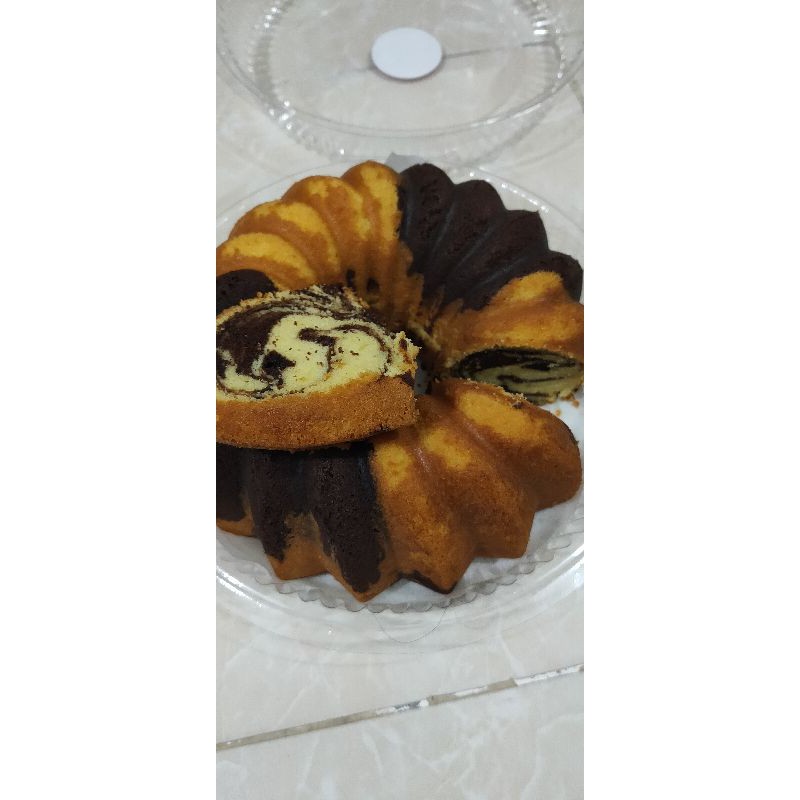 

marble cake/marmer cake