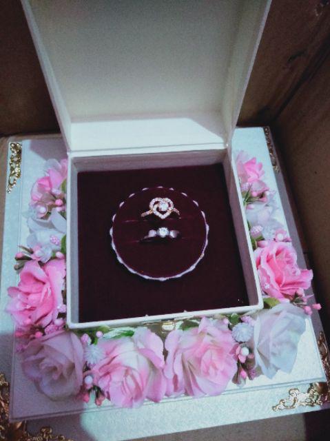 Wedding Wood Art Untuk Kotak Cincin Pernikahan