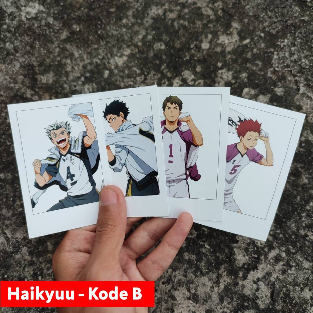 Pola Deco Mini Poster Anime Haikyuu - Hinata Kageyama Tsukishima Kenma Sugawara Oikawa-8