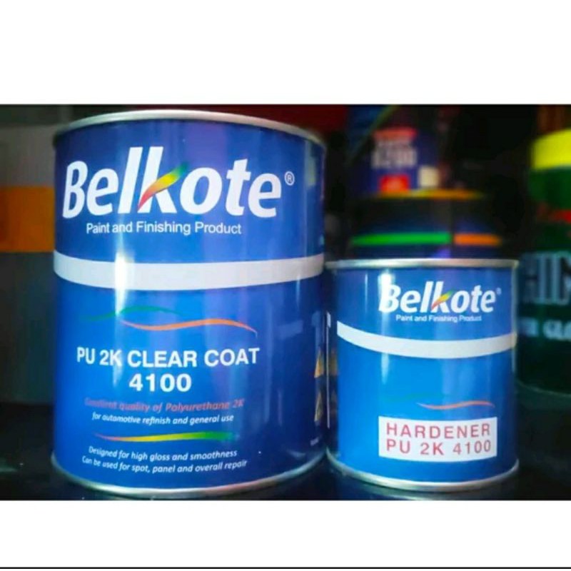 

BISA COD ( BAYAR DITEMPAT ) Clear coat belkote 4100 1kg liter