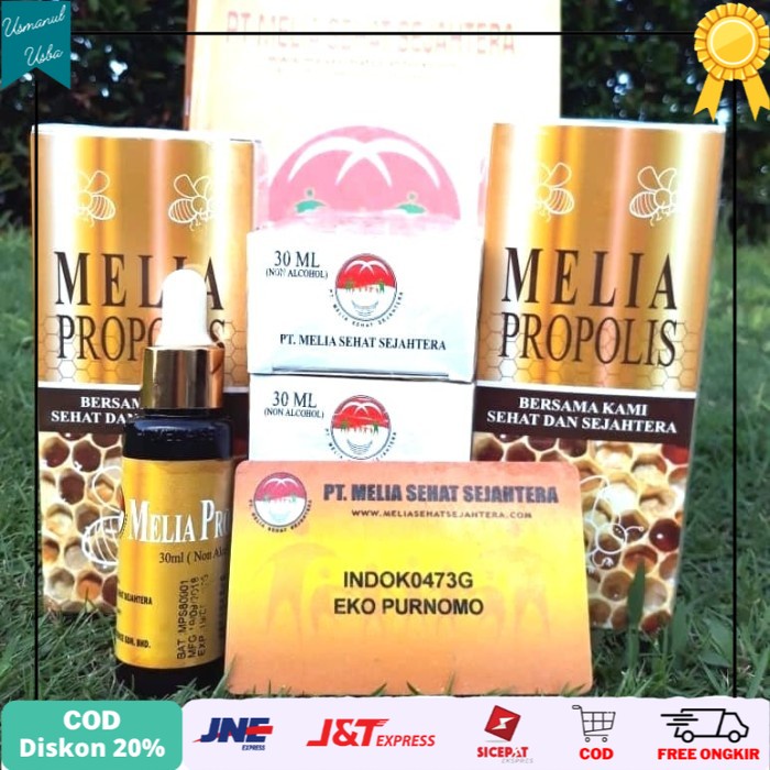 

❤COD❤ Melia Propolis Asli Kemasan 30ml Satuan