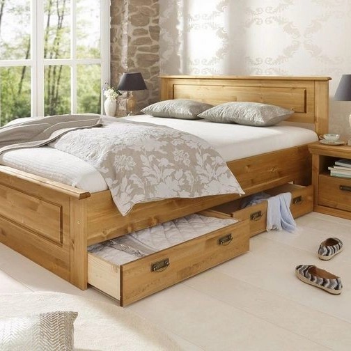 Tempat Tidur Minimalis Jati Divan Modern Jati Bed 160x200