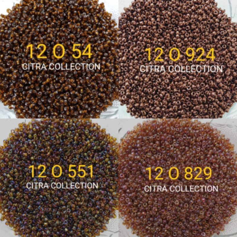 Borci bambu pasiran patahan payet  jepang Coklat