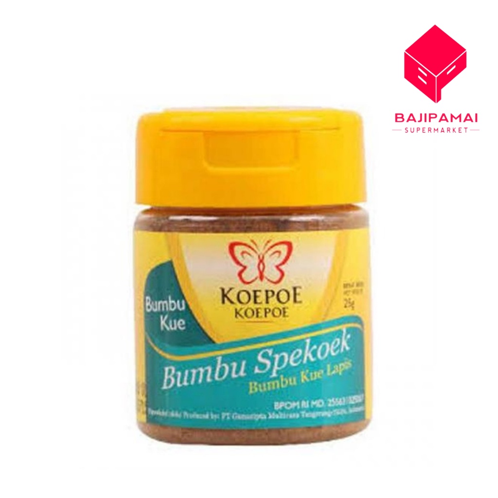 

Koepoe Koepoe Bumbu Spekoek 25 gr