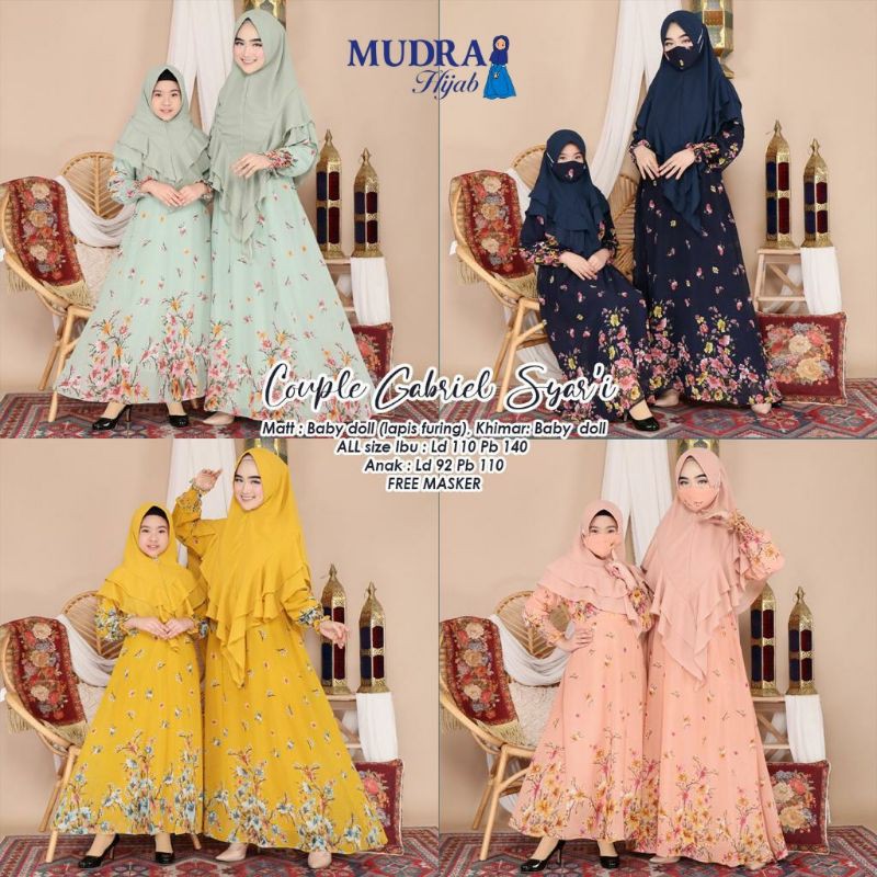 [KOLEKSI] COUPLE GABRIEL FROM MUDRA | FASHION WANITA MURAH KEKINIAN | BAJU WANITA MUSLIM