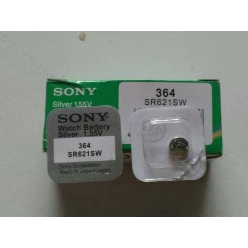 Sony 364 Sigle pack original Baterai jam tangan