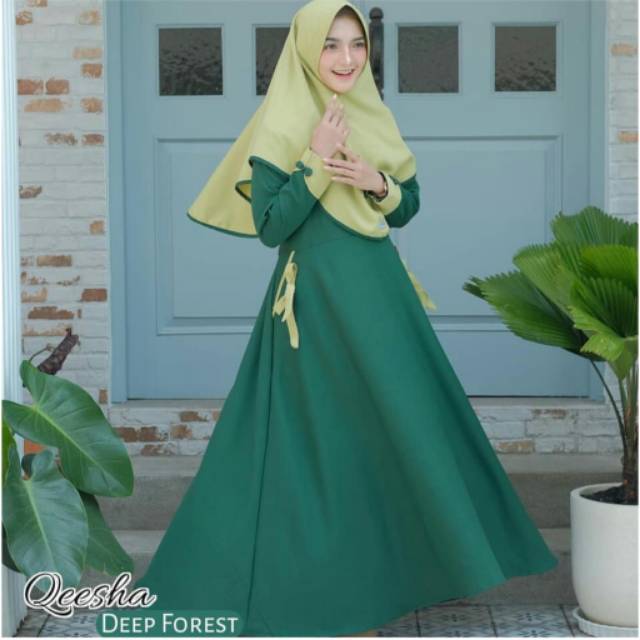 COD GAMIS QEESHA TANPA HIJAB//GAMIS WANITA