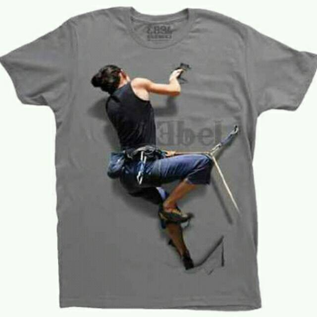 Kaos 3 Dimensi Clymbing