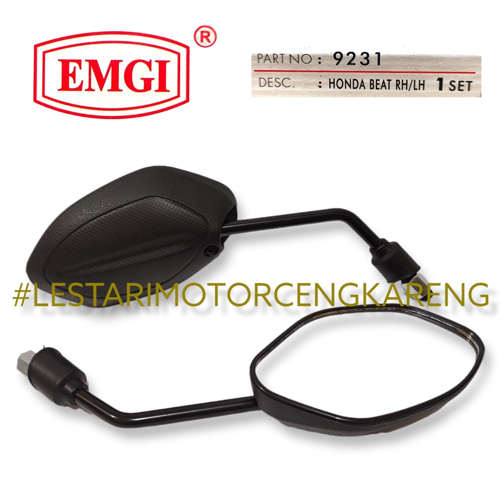 KACA SPION BEAT VARIO ALL HONDA MODEL BEAT KACA CEMBUNG ORI 9231 EMGI