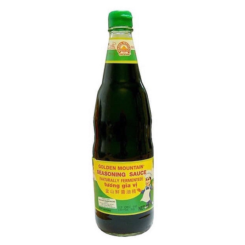 GOLDEN MOUNTAIN Seasoning Sauce 600ml/Kecap Asin Thailand/Golden Mountain Soy Sauce (Tuong Gia Vi)
