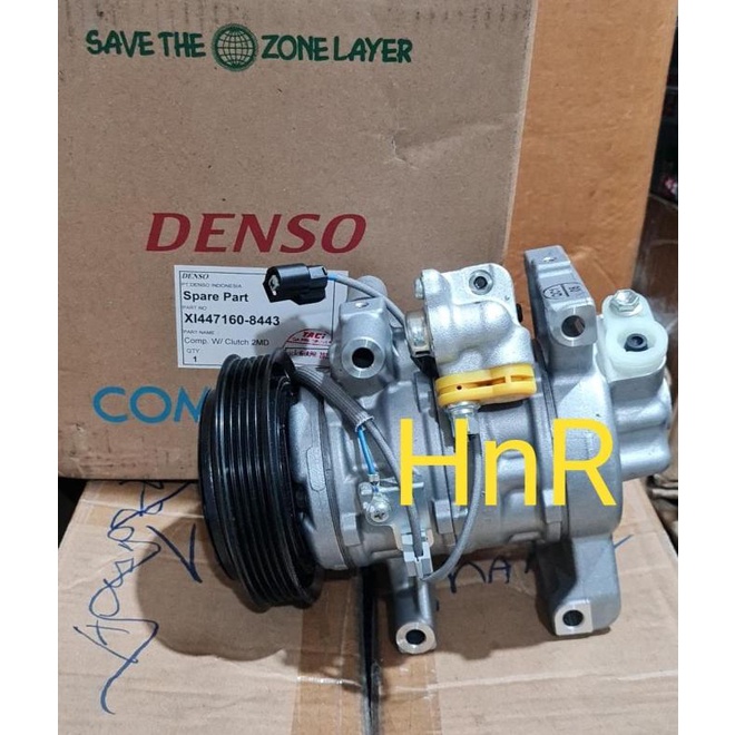 Kompresor Ac Mobil Mobilio Brv Brio Hrv 1500Cc Jazz Rs Denso Assy