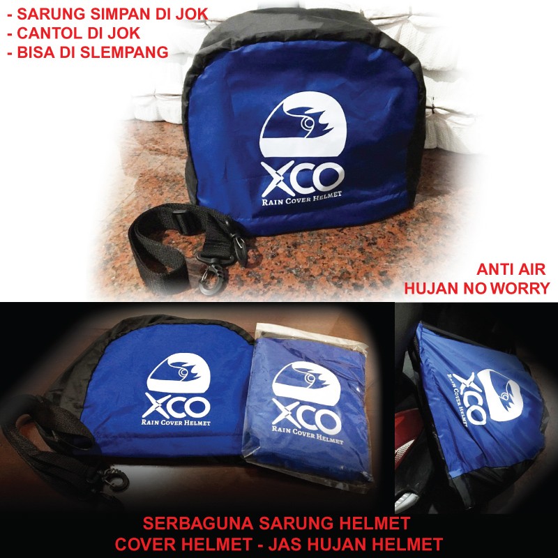 Sarung Helm - Tas Helm - Jas Hujan Helm - Anti Air